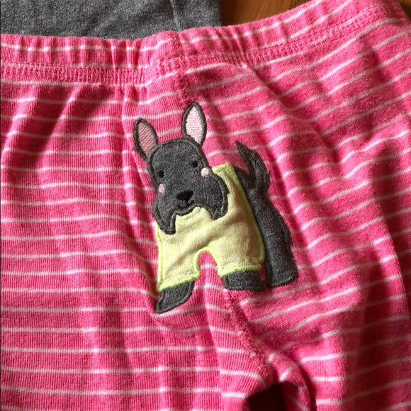 carter’s 2-pc lil character set puppy pink/grey 9M - Picture 3 of 5